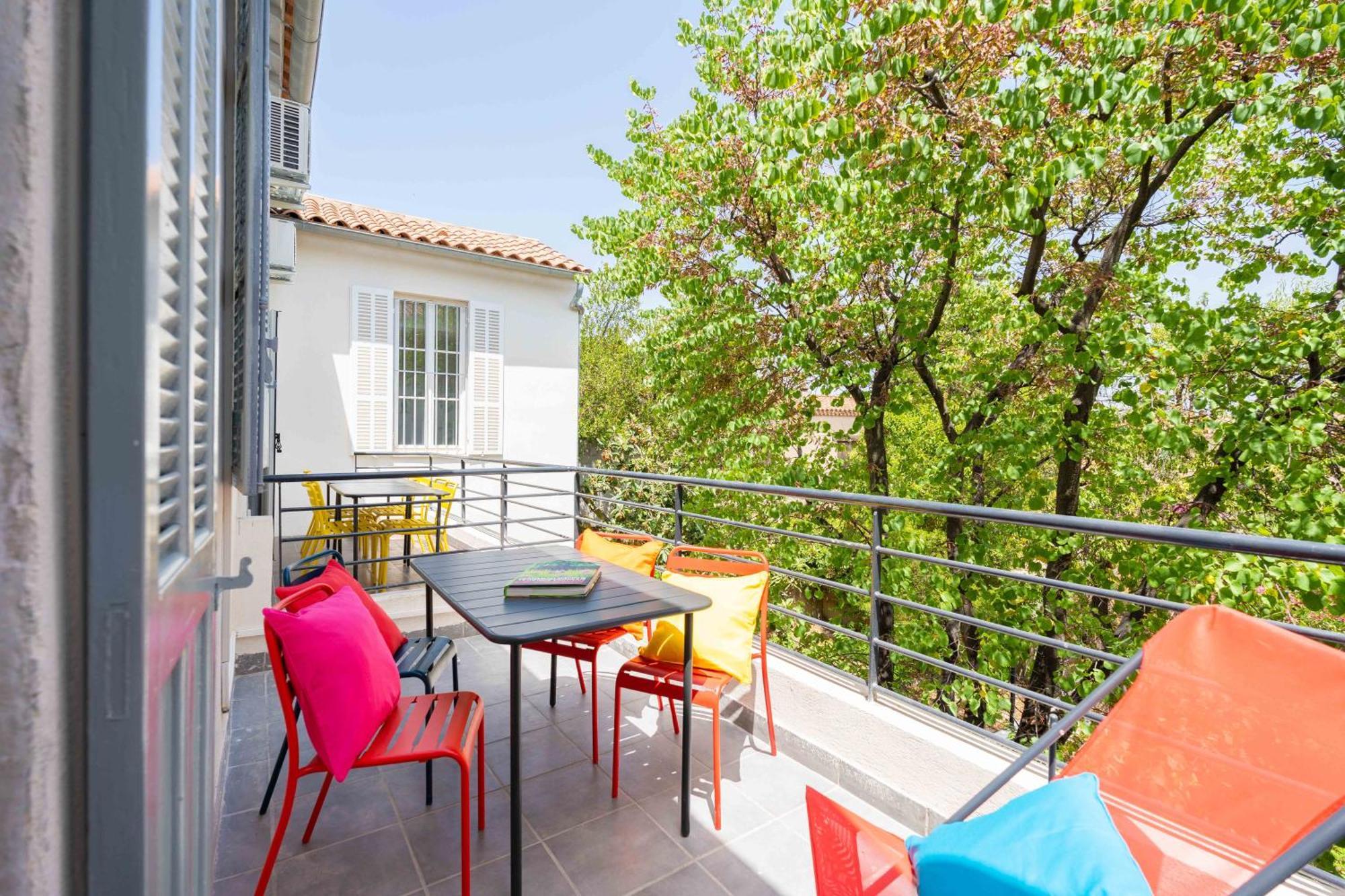 Le Concorde 3 - Appartement 2 Chambres - 8 Pers - Terrasse - Clim Marseille Exterior photo